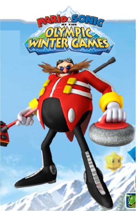 Eggman at the Olympic Winter Games!