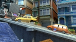 "City Escape" in Sonic Generations. "Rolling around at the speed of sound..."